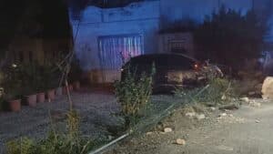 Con l’auto piomba nel giardino di una casa: era ubriaco