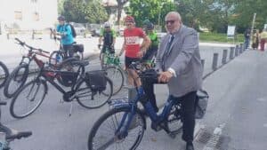Rubata la bici elettrica al sindaco di Gorizia Ziberna