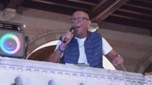 A un anno dal primo sit-in, Eddy Speranza torna in piazza per la sicurezza