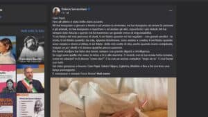 Lutto per Debora Serracchiani, è morto il padre