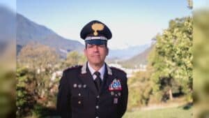 Tolmezzo, Augusto Perisi alla guida dei carabinieri