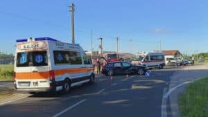 Scontro frontale tra auto e furgone a Basiliano: due feriti