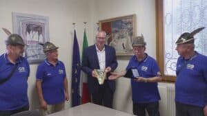 Bordin celebra 90 anni del Gruppo Alpini di Talmassons