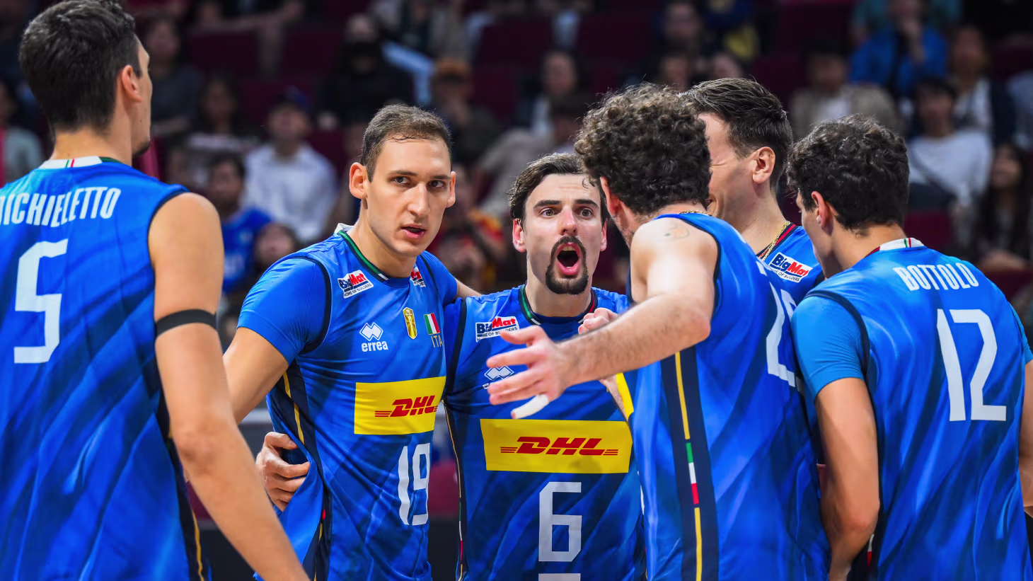 Volley Europei: L'Italia batte la Slovenia al tie-break e conquista il primo posto nel girone