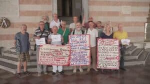 Passaggi a livello a Udine, nuovo presidio del Comitato Mansi