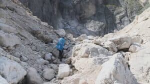 Ghiacciaio del Montasio sempre più piccolo, neve quasi sparita