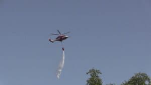 Incendi: domate le fiamme sul carso triestino a Padriciano