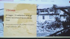 Sisma del ’76, la memoria in un archivio digitale