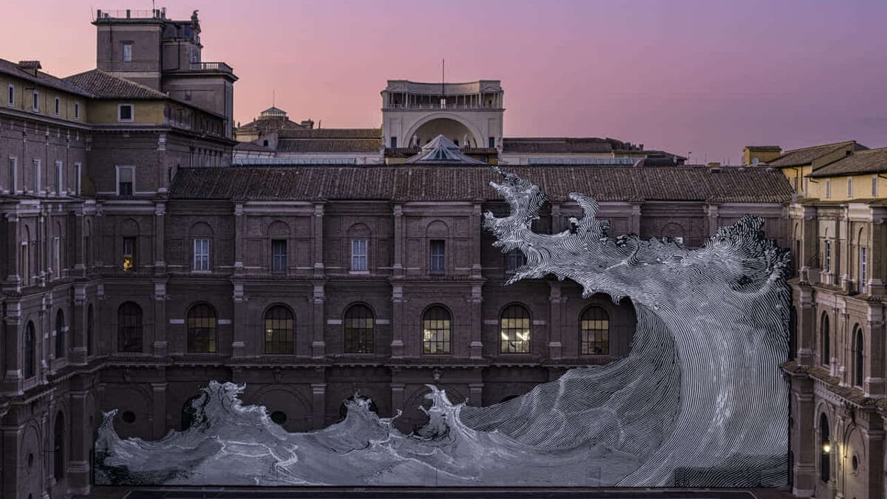 L'arte di JR invade la Biblioteca Vaticana: un dialogo tra passato e presente