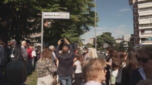 Udine, rotatoria di Viale Diaz intitolata a Adalberto Burelli