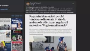 Limonata indigesta, Vannacci rilancia il libretto di lavoro a 14 anni
